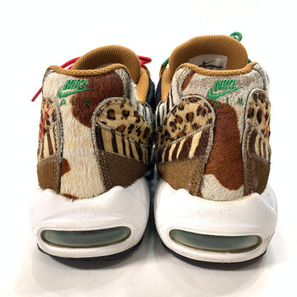 【中古品】【メンズ】 NIKE ナイキ ATMOS AQ0929-200 AIR MAX 95 DLX ""ANIMAL PACK"" エアマックス95 DLX ""アニマルパック"" コラボ シューズ 靴 スニーカー 160-240309-gm-35-fuz サイズ：28cm カラー：アニマル柄 万代Net店