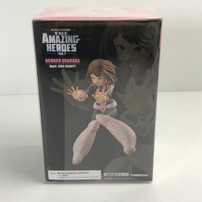 【中古品】 完備品 僕のヒーローアカデミア THE AMAZING HEROES vol.7 麗日お茶子 フィギュア 051-250106-mh-09-fuz 万代Net店