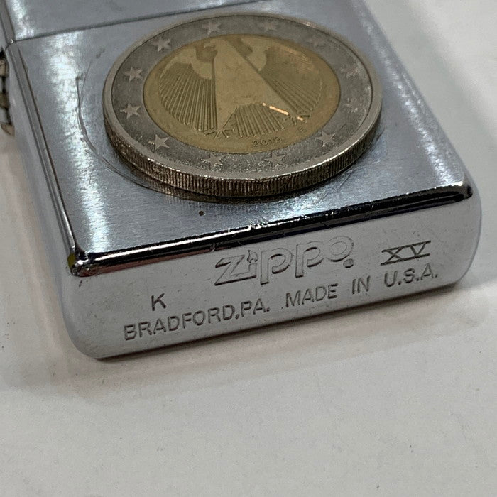 【中古品】【メンズ】 ZIPPO ジッポ 99年製 ユーロコイン オイルライター 中身違い 206-240206-gm-13-fuz 万代Net店