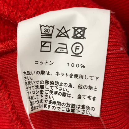 【中古品】【メンズ】 GOLD HIGH NECK SWEAT ハイネックスウェット トップス ブランド 古着 145-240205-gm-20-fuz サイズ：S カラー：レッド 万代Net店