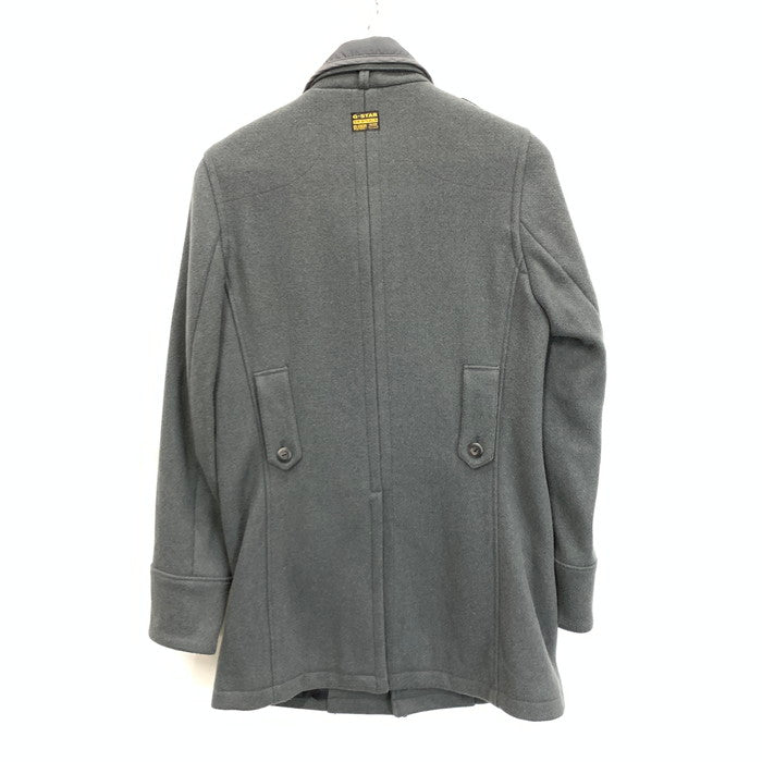 【中古品】【メンズ】 G-STAR RAW ウールコート アウター ブランド 古着 141-240104-gm-1-fuz サイズ：S カラー：グレー 万代Net店