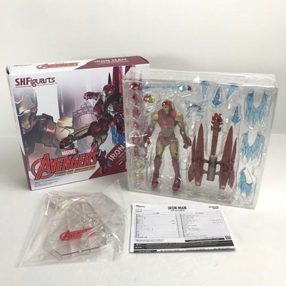 【中古品】 完備品 S.H.フィギュアーツ マーベル アベンジャーズ アイアンマン (テック・オン アベンジャーズ) フィギュア 055-241225-mh-08-fuz 万代Net店