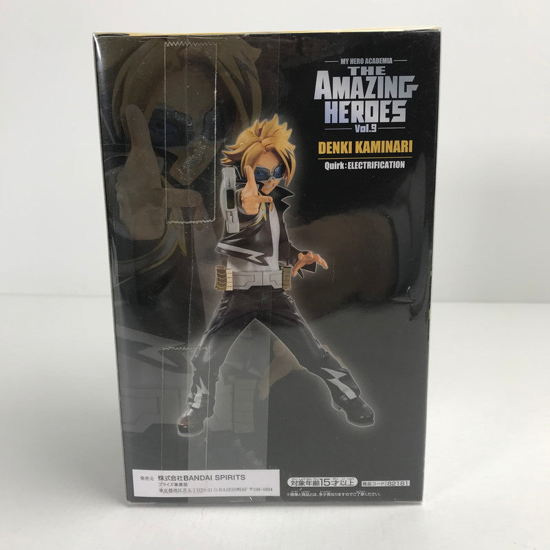 【中古品】 完備品 僕のヒーローアカデミア THE AMAZING HEROES vol.9 上鳴 フィギュア 051-250106-mh-06-fuz 万代Net店