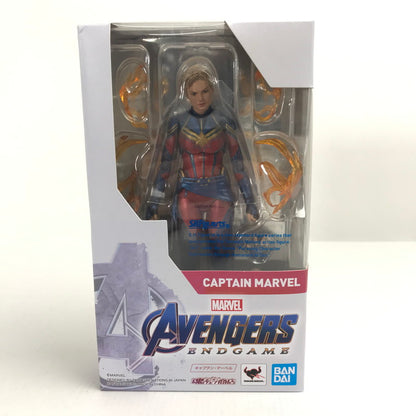 【中古品】 完備品 S.H.フィギュアーツ マーベル アベンジャーズ エンドゲーム キャプテン・マーベル フィギュア 055-241225-mh-11-fuz 万代Net店