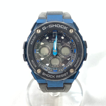 【中古品】【メンズ】 G-SHOCK ジーショック GST-W300G 腕時計 196-231002-196-231002-gm-10-fuz-fuz カラー：ブラック 黒 ブルー 青 万代Net店