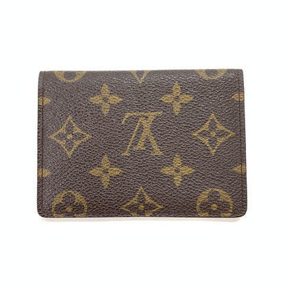 【中古品】【メンズ/レディース】 LOUIS VUITTON ルイ・ヴィトン M60533 パスケース カードケース ブランド 財布 ウォレット 179-231002-179-231002-gm-2-fuz-fuz カラー：ブラウン 茶 万代Net店