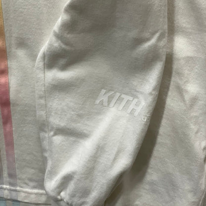 【中古品】【メンズ】 KITH FJ0786 TERREX WHITE LONG SLEEVE SHIRT 長袖Tシャツ カットソー トップス ブランド 古着 148-240128-gm-6-fuz サイズ：M カラー：ホワイト 万代Net店