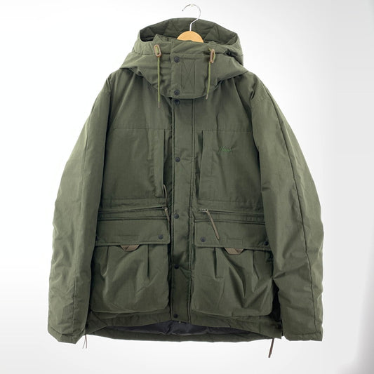 【中古品】【メンズ】  NANGA ナンガ TAKIBI DOWN JACKET 焚火 タキビ ダウン ジャケット 144-240116-ak-1-fuz サイズ：XL カラー：カーキ 万代Net店