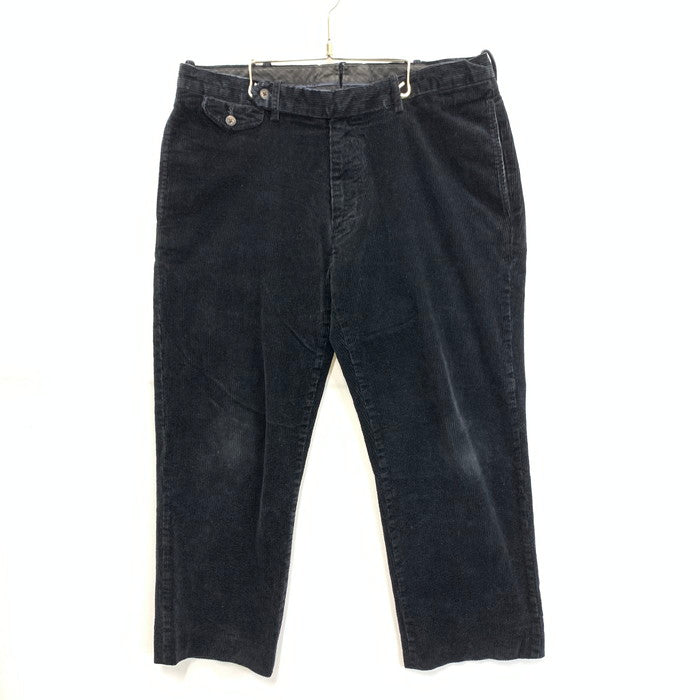 【中古品】【メンズ】 Polo by Ralph Lauren ポロバイラルフローレン CORDUROY PANT コーデュロイパンツ ボトムス ブランド 古着 156-231030-156-231030-gm-15-fuz-fuz サイズ：W36 カラー：ブラック 万代Net店