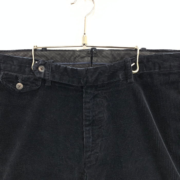 【中古品】【メンズ】 Polo by Ralph Lauren ポロバイラルフローレン CORDUROY PANT コーデュロイパンツ ボトムス ブランド 古着 156-231030-156-231030-gm-15-fuz-fuz サイズ：W36 カラー：ブラック 万代Net店