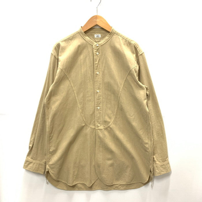 【中古品】【メンズ】 FITWELL BRAND 長袖ワークシャツ トップス ブランド 古着 140-231112-140-231112-gm-30-fuz-fuz サイズ：16 カラー：ベージュ 万代Net店