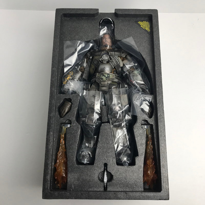 【中古美品】 完備品 マーベル マン・マーク1 「アイアンマン」 ムービー・マスターピース DIECAST コンセプトアートシリーズ 1 6 アクションフィギュア 055-241225-mh-14-fuz 万代Net店