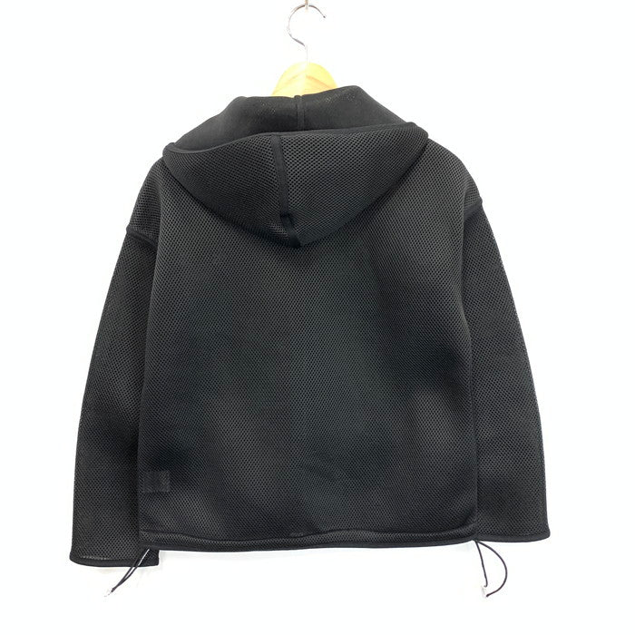 【中古品】【レディース】 ESSENTIAL DOUBLE STANDARD CLOTHING ダブルスタンダードクロージング MESH HOODIE メッシュフーディー パーカー トップス ブランド 古着 171-231105-170-231105-gm-10-fuz-fuz サイズ：FREE カラー：ブラック 万代Net店