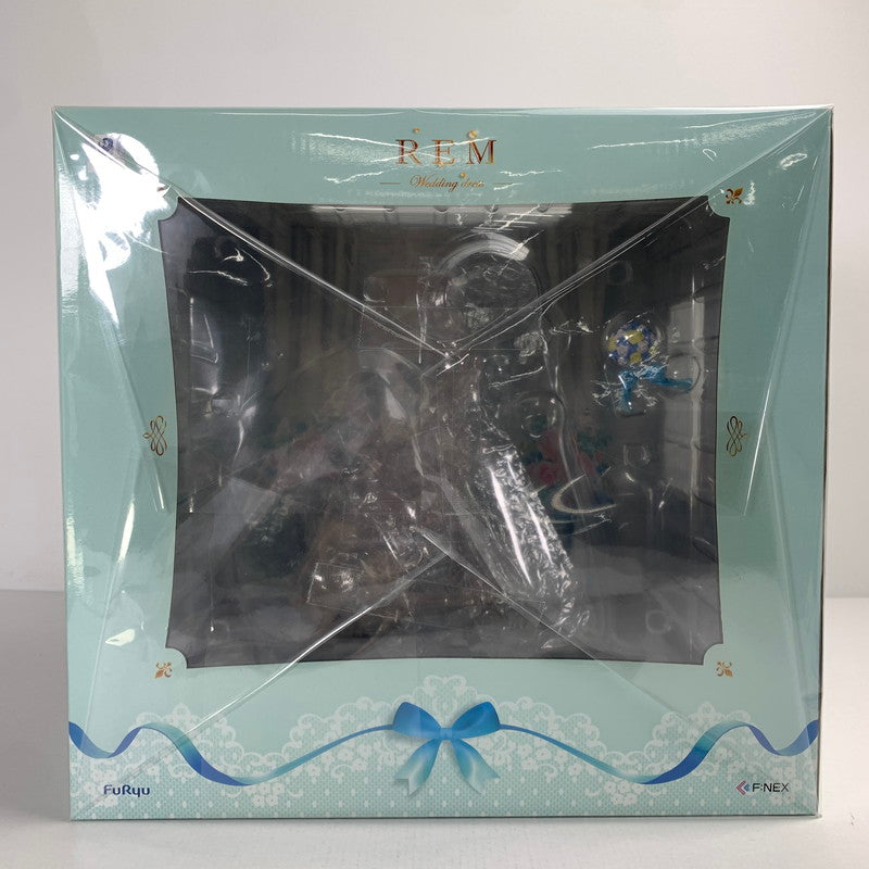 【中古品】 完備品 F:NEX Re:ゼロから始める異世界生活 レム -ウエディングドレス- 1/7スケールフィギュア 塗装済み 完成品フィギュア 053-250107-mh-01-fuz 万代Net店