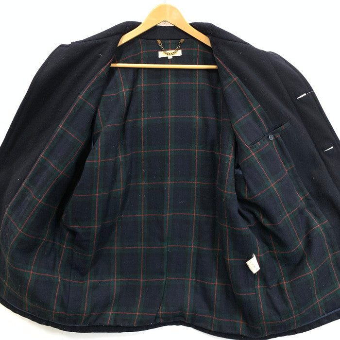 【中古品】【メンズ】 Brooks Brothers ブルックスブラザーズ ハーフコート アウター ブランド 古着 141-240223-gm-15-fuz サイズ：L カラー：ネイビー 万代Net店