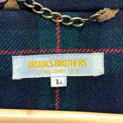 【中古品】【メンズ】 Brooks Brothers ブルックスブラザーズ ハーフコート アウター ブランド 古着 141-240223-gm-15-fuz サイズ：L カラー：ネイビー 万代Net店