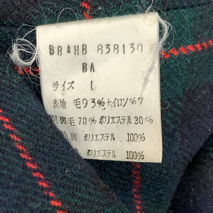 【中古品】【メンズ】 Brooks Brothers ブルックスブラザーズ ハーフコート アウター ブランド 古着 141-240223-gm-15-fuz サイズ：L カラー：ネイビー 万代Net店