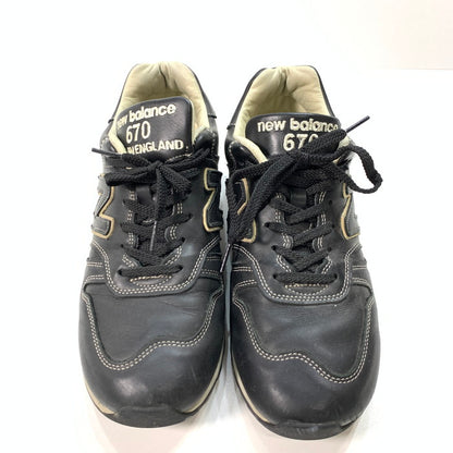 【中古品】【メンズ】 NEW BALANCE ニューバランス M670KKG シューズ 靴 スニーカー 162-240518-gm-23-fuz サイズ：27.5cm カラー：ブラック 万代Net店