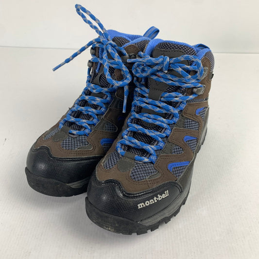 【中古品】【レディース】 MONT-BELL モンベル マウンテンクルーザー ブーツ 600 靴 167-260130-mh-09-fuz サイズ：23.5cm カラー：ネイビー 万代Net店