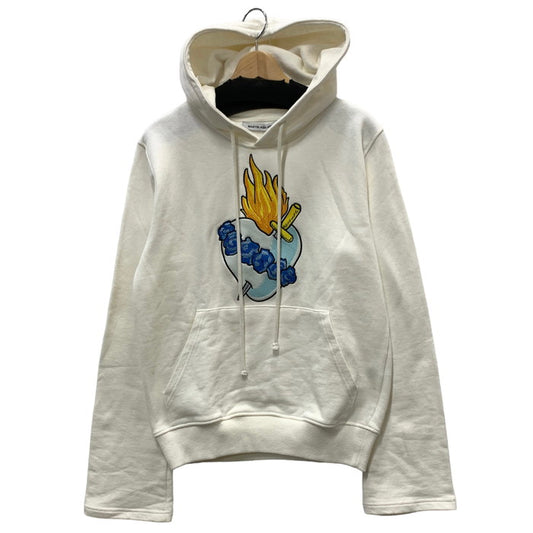 【中古品】【メンズ】 MARTIN ASBJORN パーカー フーディー トップス ブランド 古着 141-240203-gm-35-fuz サイズ：M カラー：ホワイト 万代Net店