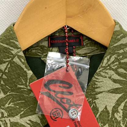 【中古美品】【メンズ】 CLOT ミリタリーシャツ 長袖シャツ トップス ブランド 古着 142-231217-gm-19-fuz サイズ：S カラー：オリーブ 万代Net店