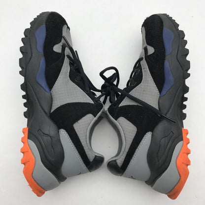 【中古品】【メンズ】 Kappa×A.Four Labs×P.A.M. カッパ×エーフォー×パム KPAQSMM55C-GR トリプルコラボ スニーカー 靴 ※汚れ有 163-261013-vt-88-fuzh サイズ：25.0cm カラー：グレー 万代Net店