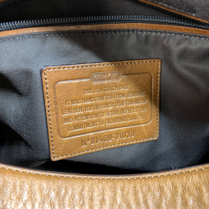 【中古品】【レディース】 COACH コーチ 71039 レザー2WAYショルダーバッグ ハンドバッグ ブランド バッグ カバン 180-231111-180-231111-gm-36-fuz-fuz カラー：ブラウン 万代Net店