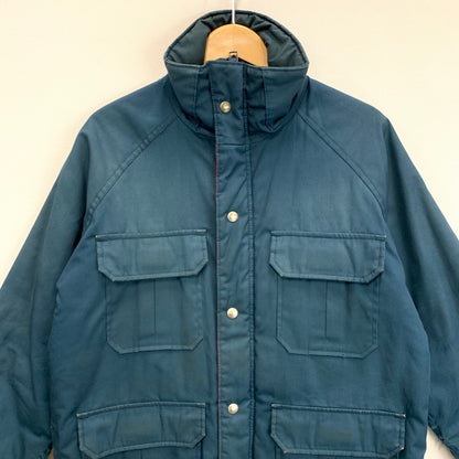 【中古品】【メンズ】 ウールリッチ 80s MOUNTAIN JACKET マウンテンジャケット アウター ブランド 古着 144-240316-gm-20-fuz サイズ：M カラー：ブルー 万代Net店