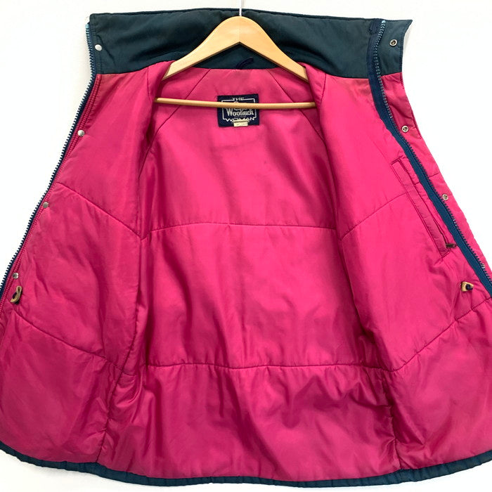 【中古品】【メンズ】 ウールリッチ 80s MOUNTAIN JACKET マウンテンジャケット アウター ブランド 古着 144-240316-gm-20-fuz サイズ：M カラー：ブルー 万代Net店