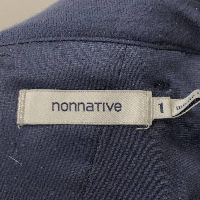 【中古品】【メンズ】 nonnative ノンネイティブ NN-P3801 DWELLER EASY PANTS イージーパンツ ボトムス ブランド 古着 151-231119-151-231118-gm-34-fuz-fuz サイズ：1 カラー：ネイビー 万代Net店