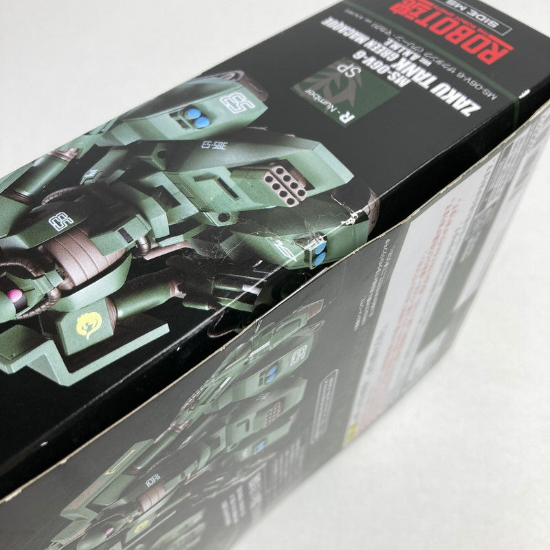 【中古美品】BANDAI NAMCO 完備品 機動戦士ガンダム ROBOT魂 SIDE MS MS-06V-6 ZAKU TANK ザクタンク グリーン・マカク ver. A.N.I.M.E. フィギュア 箱難あり 056-250104-mh-07-fuz 万代Net店