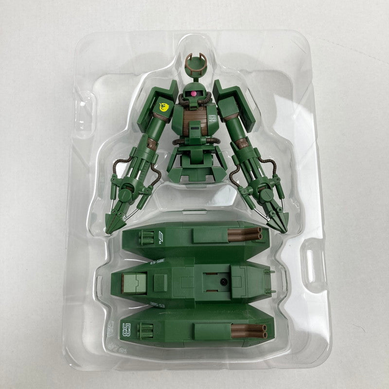 【中古美品】BANDAI NAMCO 完備品 機動戦士ガンダム ROBOT魂 SIDE MS MS-06V-6 ZAKU TANK ザクタンク グリーン・マカク ver. A.N.I.M.E. フィギュア 箱難あり 056-250104-mh-07-fuz 万代Net店