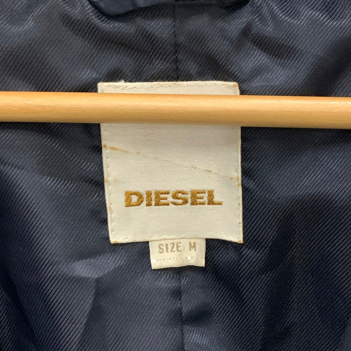 【中古品】【メンズ】 DIESEL ディーゼル ジャケット アウター ブランド 古着 141-240203-gm-32-fuz サイズ：M カラー：ネイビー 万代Net店