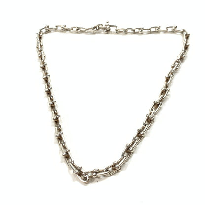 【中古品】【レディース】 TIFFANY&Co. ティファニー ハードウェアスモールリンクチェーンネックレス シルバー ブランド アクセサリー 182-231203-gm-32-fuz カラー：シルバー 万代Net店