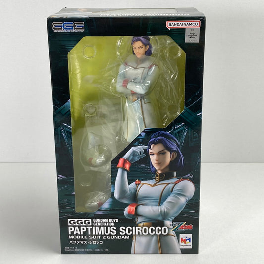 【中古美品】 未開封 GGG 機動戦士Zガンダム PAPTIMUS SCIROCCO MOBILE SUIT Z GUNDAM パプティマス・シロッコ モビルスーツ Z ガンダム フィギュア 箱難あり 056-250104-mh-03-fuz 万代Net店