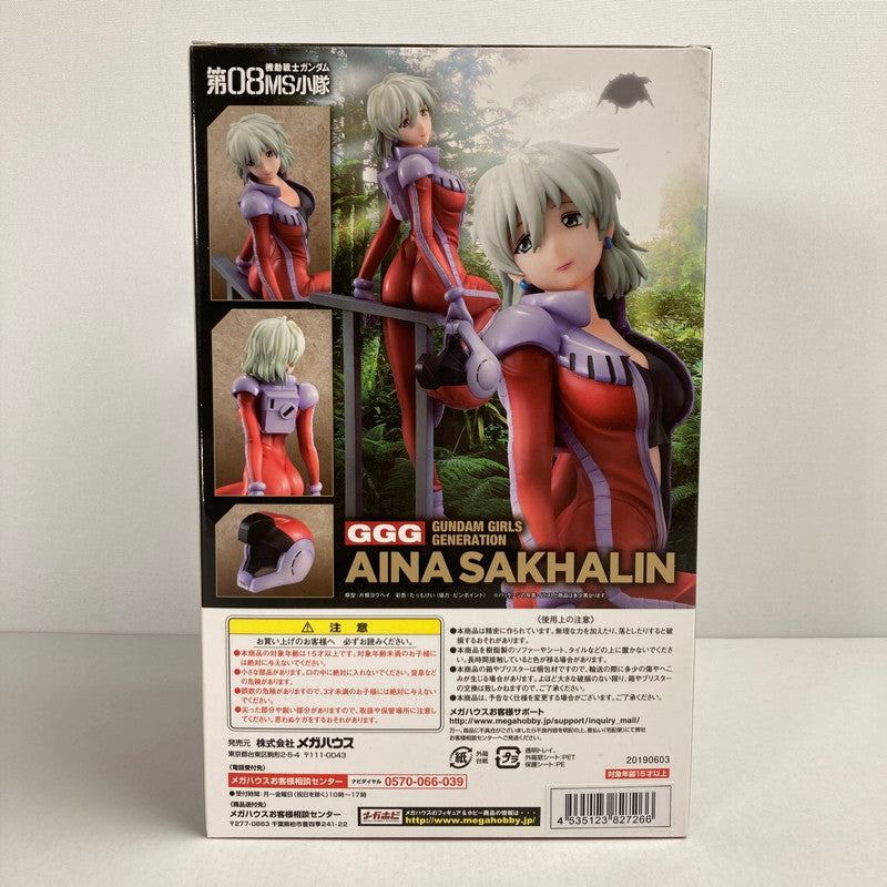 【中古美品】 未開封 GGG 機動戦士ガンダム アイナ・サハリン モビルスーツ ガンダム MS08小隊 フィギュア 箱若干の難あり おもちゃ 056-250104-mh-05-fuz 万代Net店