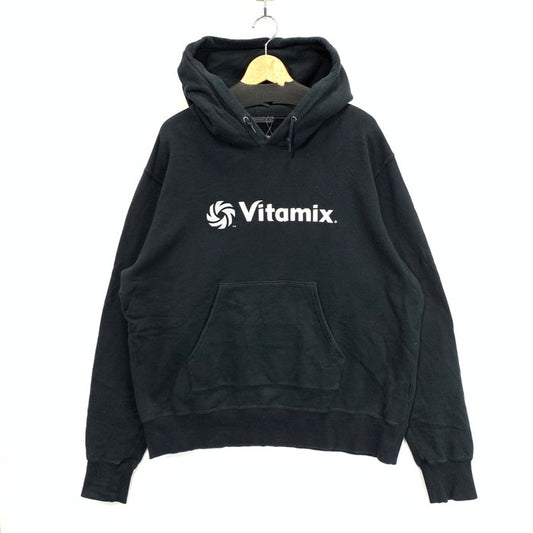 【中古品】【メンズ】 ソフネット VITAMIX パーカー フーディー トップス ブランド 古着 142-240103-gm-7-fuz サイズ：L カラー：ブラック 万代Net店