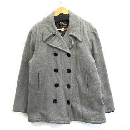 【中古品】【メンズ】 CAL CRAFT PEA COAT ピーコート アウター ブランド 古着 145-231225-gm-7-fuz サイズ：L カラー：グレー 万代Net店