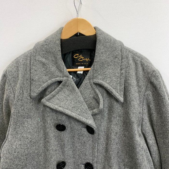 【中古品】【メンズ】 CAL CRAFT PEA COAT ピーコート アウター ブランド 古着 145-231225-gm-7-fuz サイズ：L カラー：グレー 万代Net店