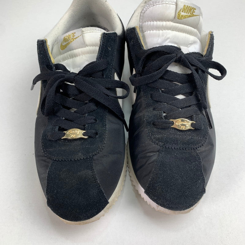 【中古品】【メンズ】 NIKE ナイキ 902804-001 CORTEZ BASIC NYLON PREMIUM COMPTON コルテッツ ベーシック ナイロン 160-240316-st-12-fuz サイズ：28.0cm カラー：ブラック 万代Net店