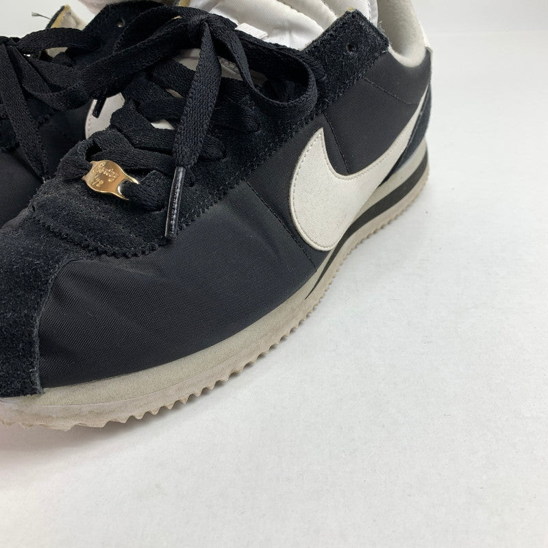 【中古品】【メンズ】 NIKE ナイキ 902804-001 CORTEZ BASIC NYLON PREMIUM COMPTON コルテッツ ベーシック ナイロン 160-240316-st-12-fuz サイズ：28.0cm カラー：ブラック 万代Net店