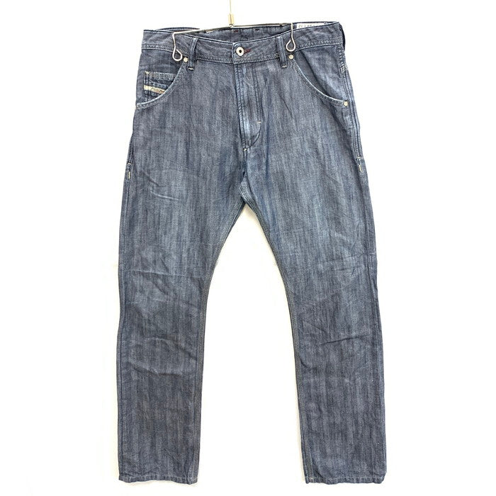 【中古品】【メンズ】 DIESEL ディーゼル USED加工 デニムパンツ ジーンズ ボトムス ブランド 古着 152-240212-gm-5-fuz サイズ：W28 カラー：インディゴ 万代Net店