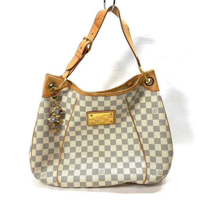 【中古品】【レディース】 LOUIS VUITTON ルイ・ヴィトン M55215 ダミエ ガリエラPMキャンバス トートバッグ ショルダーバッグ ブランド バッグ カバン 179-231231-gm-22-fuz カラー：ベージュ ブラウン 万代Net店