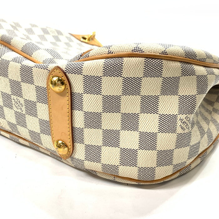 【中古品】【レディース】 LOUIS VUITTON ルイ・ヴィトン M55215 ダミエ ガリエラPMキャンバス トートバッグ ショルダーバッグ ブランド バッグ カバン 179-231231-gm-22-fuz カラー：ベージュ ブラウン 万代Net店