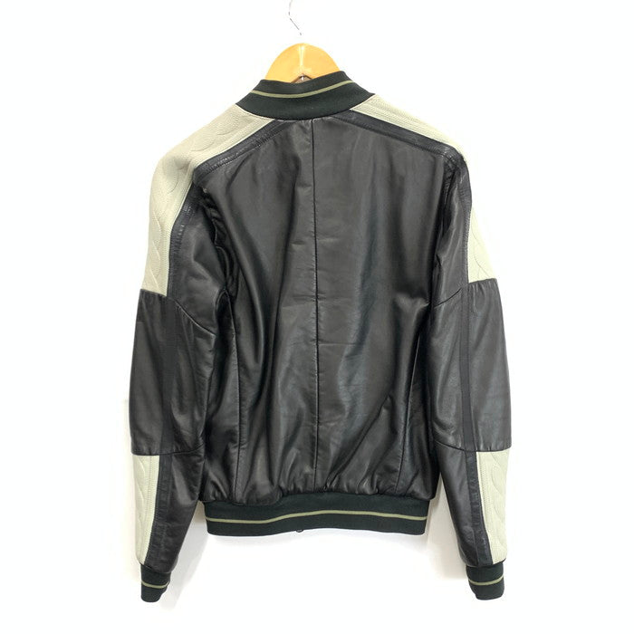 【中古品】【メンズ】 THE BUNNY JACKET レザージャケット アウター ブランド 古着 141-231231-gm-1-fuz サイズ：42 カラー：ブラック 万代Net店