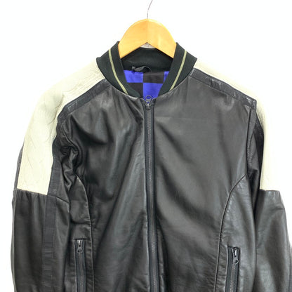 【中古品】【メンズ】 THE BUNNY JACKET レザージャケット アウター ブランド 古着 141-231231-gm-1-fuz サイズ：42 カラー：ブラック 万代Net店