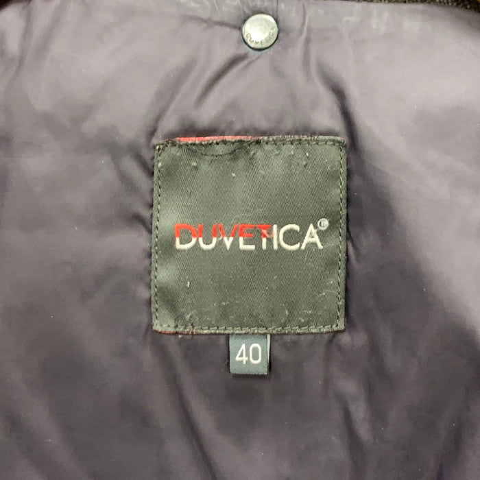 【中古品】【メンズ】 DUVETICA デュベティカ CINZIA ダウンジャケット アウター ブランド 古着 141-240503-gm-13-fuz サイズ：40 カラー：パープル 万代Net店