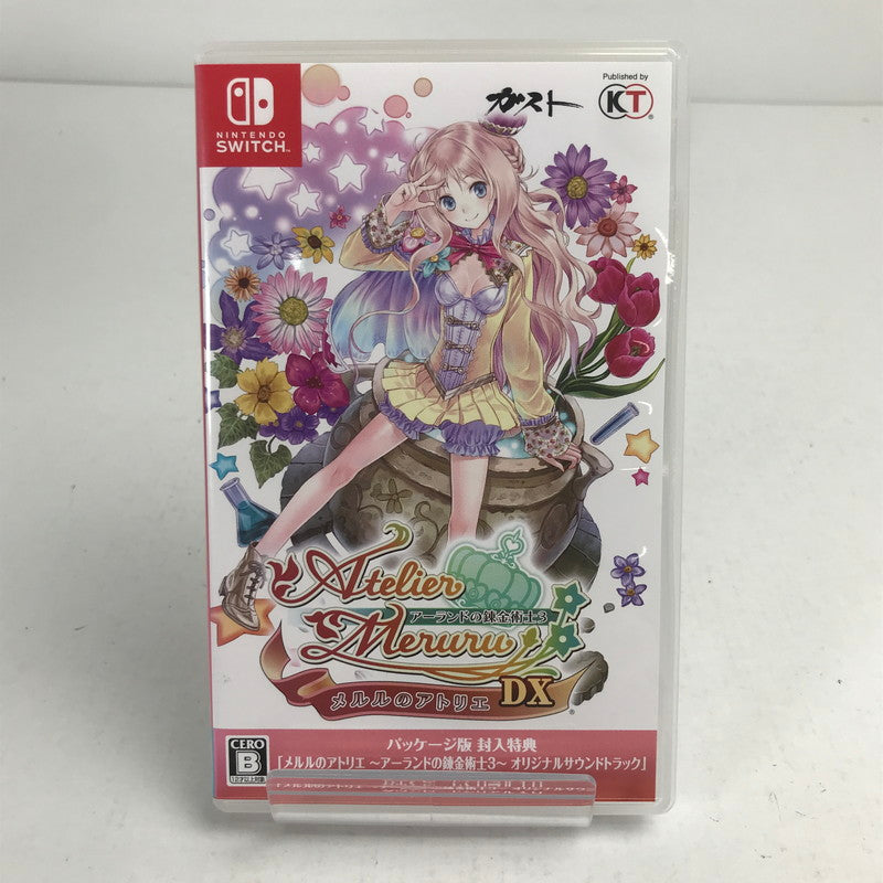 【中古品】 メルルのｱﾄﾘｴ ~ｱｰﾗﾝﾄﾞの錬金術士~ DX(ETC) Nintendo Switch ニンテンドースイッチ ゲームソフト 動作確認済 表紙日焼けあり [CERO区分_B / 12歳以上対象] 029-260611-io-09-fuz 万代Net店