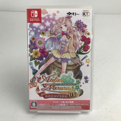 【中古品】 メルルのｱﾄﾘｴ ~ｱｰﾗﾝﾄﾞの錬金術士~ DX(ETC) Nintendo Switch ニンテンドースイッチ ゲームソフト 動作確認済 表紙日焼けあり [CERO区分_B / 12歳以上対象] 029-260611-io-09-fuz 万代Net店