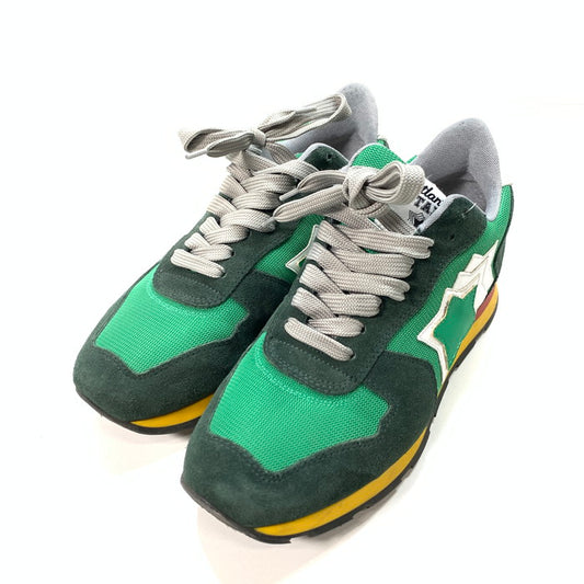 【中古品】【メンズ】 ATLANTIC STARS スニーカー シューズ 靴 162-240609-gm-26-fuz サイズ：40 カラー：グリーン ブラウン 万代Net店